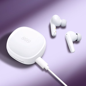 QCY T13X In-Ear austiņas ar ENC IPX5 Bluetooth 5.3 baltas