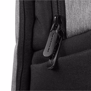 Modecom SMART 15 mugursoma, melna/pelēka, poliesters