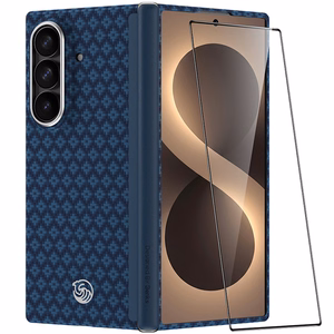 Benks Magnetic Armor Grid Air Grand Combo maciņš Samsung Galaxy Z Fold 8 Ultra, zils (C.K.FL.SA.BE.S051)