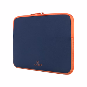 Zils Tucano Elements 2 4 mm neoprēna apvalks MacBook Air 13 collu (2018–2024), MacBook Pro 13 collu (2016–2022) un 12 collu klēpjdatoriem