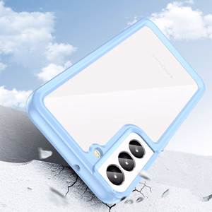 Outer Space Case для Samsung Galaxy S23+ чехол с гибкой рамкой синий