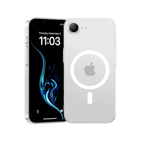 Benks Magnētiskais Crystal Apvalks (0047) Iphone 16e caurspīdīgs