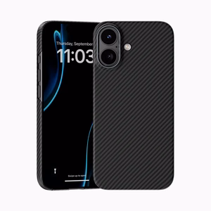 Benks Magnētiskais Armor Air Kevlar viedtālruņa apvalks ar metāla rāmi 600D (0067) melns