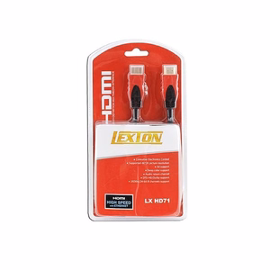 HDMI-HDMI kabelis 1,5 m sarkans v1.4 blist.