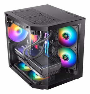 Mars Gaming MC-3TLITE Mini Tower melns