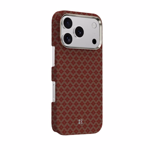 Чехол Benks Magnetic Armor Air Grid Kevlar металлическая рамка 600D (0069) для iPhone 17 Pro оранжевый
