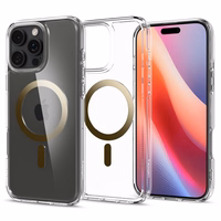Spigen Ultra Hybrid Mag viedtālruņa apvalks ar MagSafe iPhone 16 Pro - zelta