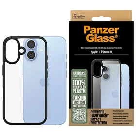 PanzerGlass ciets apvalks iPhone 16 6.1 - melns/melns 1295