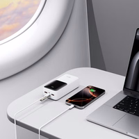 Portatīvais lādētājs Tech-Protect PB03 30000mAh 22.5W - balta