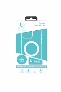 JM MAGSAFE CRYSTAL I for iPhone 16 Pro Clear