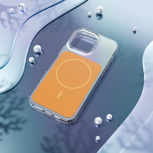 Etteri Hidden Pearl maciņš iPhone 16 Pro Max 6,9" oranžs