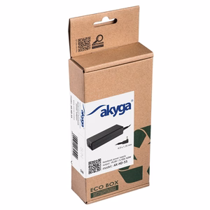 Akyga AK-ND-55 strāvas adapteris iekštelpu 65 W melns