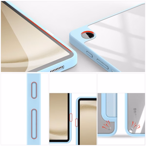 Dux Ducis Toby apvalks ar flip statīvu Samsung Galaxy Tab A9 8.7'' - zils