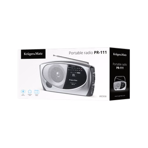 Kruger&Matz PR-111 pārnēsājamais AM/FM radio