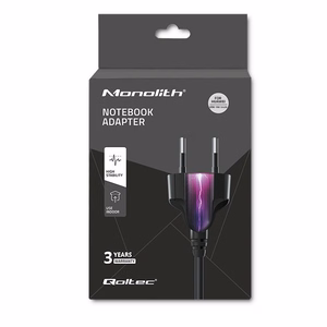 Qoltec 51751 barošanas adapteris portatīvajam datoram Huawei 65W | 19V | 3.42A | 4.0*1.7