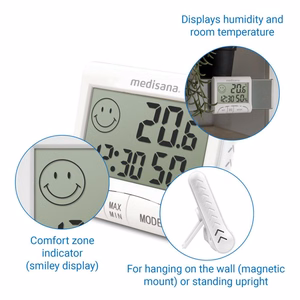 Medisana HG 100 termohigrometrs
