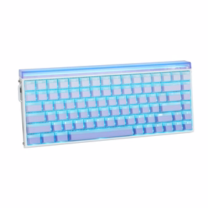 HERO84 HE White+Purple+Gradient+LIGHT JadeKing RGB AULA gasket tastatūra