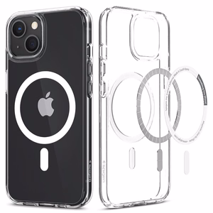 Spigen Ultra Hybrid Mag viedtālruņa apvalks ar MagSafe iPhone 13 - balts