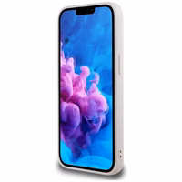 Guess Peony Script Logo magnētiskais viedtālruņa apvalks iPhone 16e - brūns