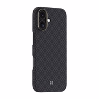 Benks Magnetic Armor Air Armor Grid Kevlar maciņš ar metāla rāmi 600D (B067) iPhone 17 melns