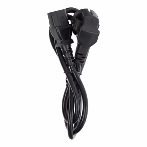 Baro kabelis datoram PC / printerim / monitoram 230V 16A 1 m melns