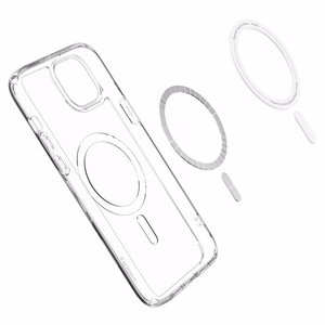 Spigen Ultra Hybrid Mag viedtālruņa apvalks ar MagSafe iPhone 15 Plus - balts
