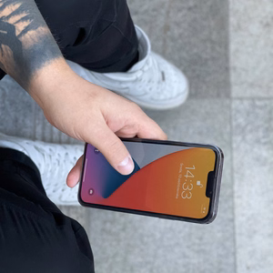 Wozinsky pilnas līmes rūdītais stikls iPhone 11 Pro Max / iPhone XS Max - ar melnu rāmi