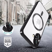 Tech-Protect MagFlex Magnētiskais iPhone 16 viedtālruņa apvalks - melns