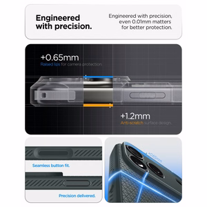 Spigen Athlex Air maciņš iPhone 18 Pro / 17 Pro, zaļš