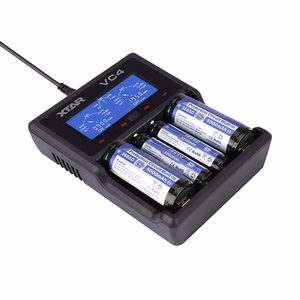 XTAR VC4 – USB akumulatoru lādētājs, 4 kanāli