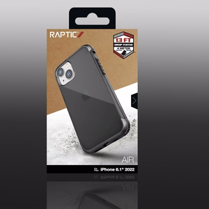 Raptic X-Doria Air viedtālruņa apvalks iPhone 14 bruņots pelēks