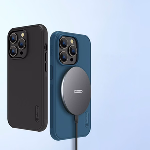 Чехол Nillkin Super Frosted Shield Pro Magnetic Apple iPhone 14 Pro Max синий
