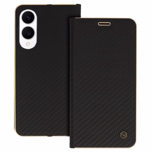 Wonder Frame oglekļa viedtālruņa apvalks Samsung Galaxy S25 Edge melns