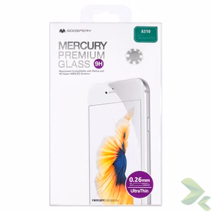 Mercury Premium Glass 9H rūdīta stikla ekrāna aizsargs Samsung Galaxy A3 (2016)