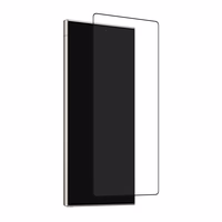 Puro Frame Aizsargstikls ar melnu rāmi Samsung Galaxy S25 Ultra