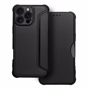 Viedtālruņa apvalks RAZOR Book IPHONE 16 Pro Max melns