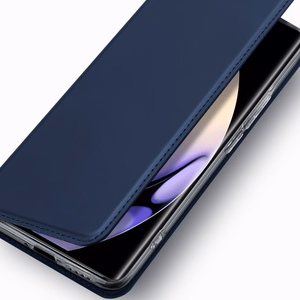 Dux Ducis Skin Pro case for Realme 10 Pro+ flip cover card wallet stand blue