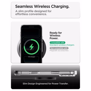Spigen Ultra Hybrid vāciņš iPhone 18 Pro / 17 Pro – caurspīdīgs