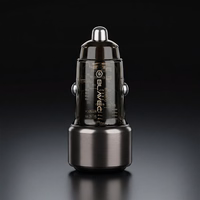 Blavec Auto lādētājs BS-05B Nitro - USB + Type C - QC 3.0 18W PD 65W (CCBS05BN-UCB) melns