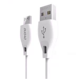 Dudao L4SM USB-A / micro USB cable 2A 1m - white