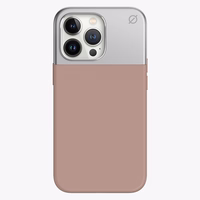 ATOM STUDIOS maciņš SPLIT SILICONE MAGSAFE IPHONE 13 PRO rozā