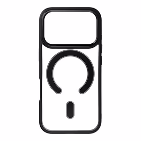 COLOR EDGE MAG COVER magnētiskais viedtālruņa apvalks, savietojams ar MagSafe, paredzēts IPHONE 17 Pro, melns