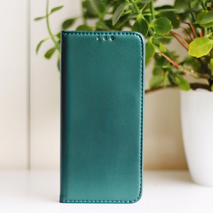 Smart Magnetic maciņš Xiaomi 17T, tumši zaļš