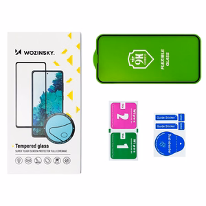 Wozinsky Pilna pārklājuma Flexi Nano hibrīdais stikls Huawei Y6p