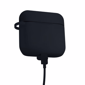 3mk Silicone силиконовый чехол Apple AirPods 3-го поколения - черный