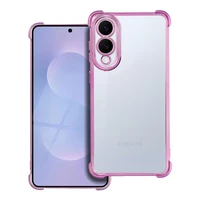 Viedtālruņa apvalks ANTISHOCK ELECTRO SAMSUNG S25 Edge rozā