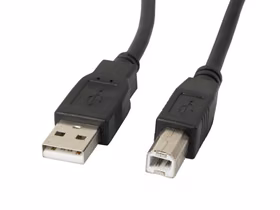 Lanberg CA-USBA-10CC-0050-BK USB cable USB 2.0 5 m USB B melns