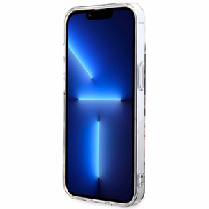 Guess GUHMP14MHCFWSK iPhone 14 Plus 6.7" melns/melns cietais apvalks Zieds Magnētiskais