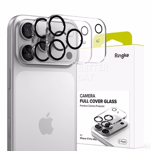 Ringke pilna kameras pārsega 2 daļu komplekts iPhone 17 Pro Max - melns