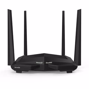 Tenda AC10 bezvadu maršrutētājs Gigabit Ethernet divjoslu (2.4 GHz / 5 GHz) melns